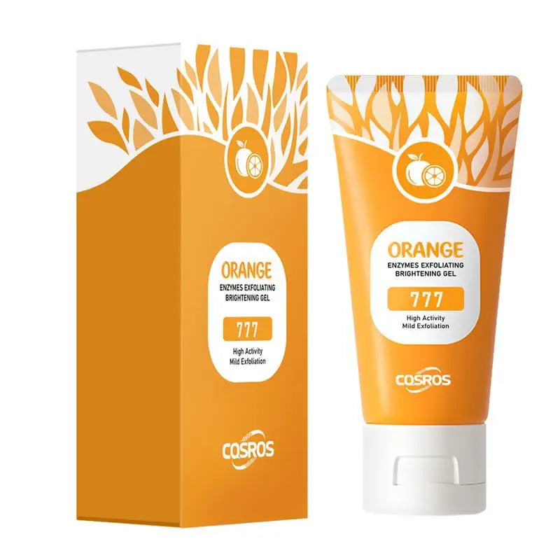 50g Orange Exfoliating Gel Facial Body Scrub