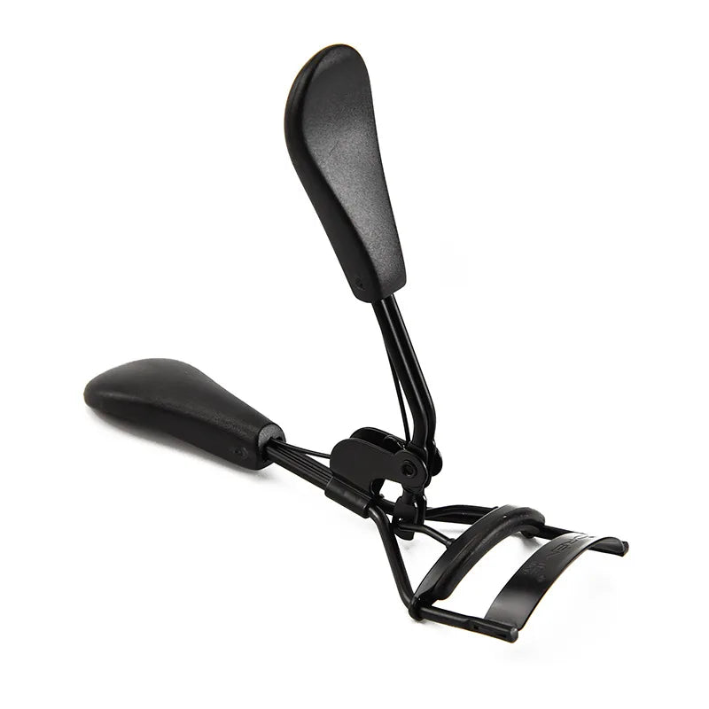 Eyelash Curler Tweezers Curved Handle