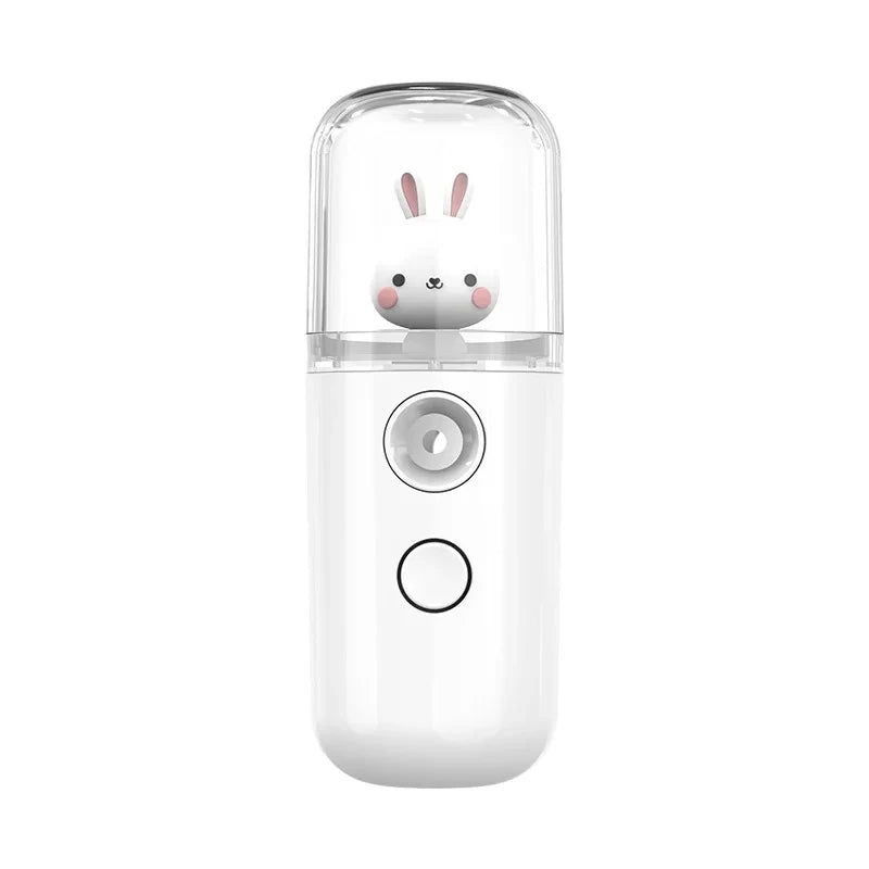 Rechargeable Cute Face Humidifier Facial Sprayer
