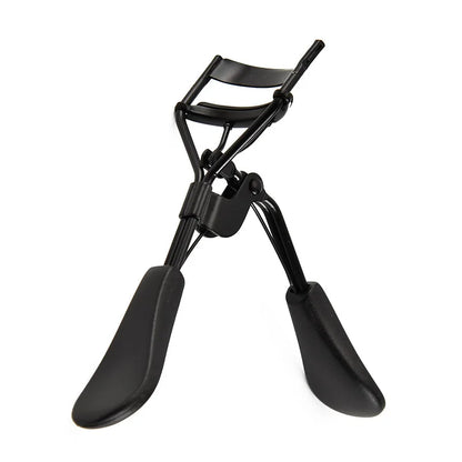 Eyelash Curler Tweezers Curved Handle