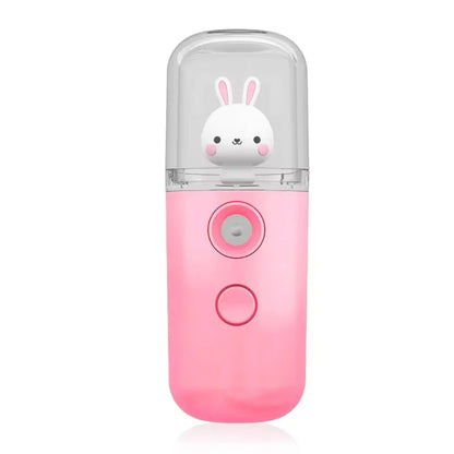 Rechargeable Cute Face Humidifier Facial Sprayer
