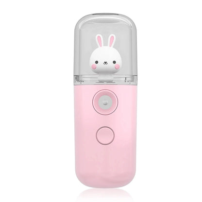 Rechargeable Cute Face Humidifier Facial Sprayer