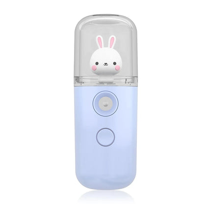 Rechargeable Cute Face Humidifier Facial Sprayer