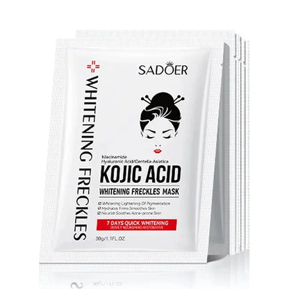 5Pcs Kojic Acid Face Mask
